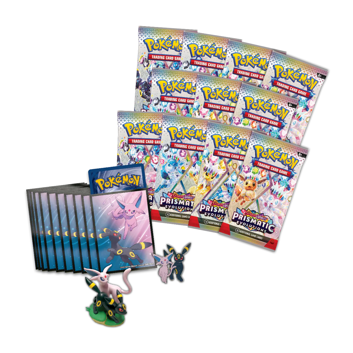 Pokemon Scarlet & Violet - Prismatic Evolutions Figure Collection