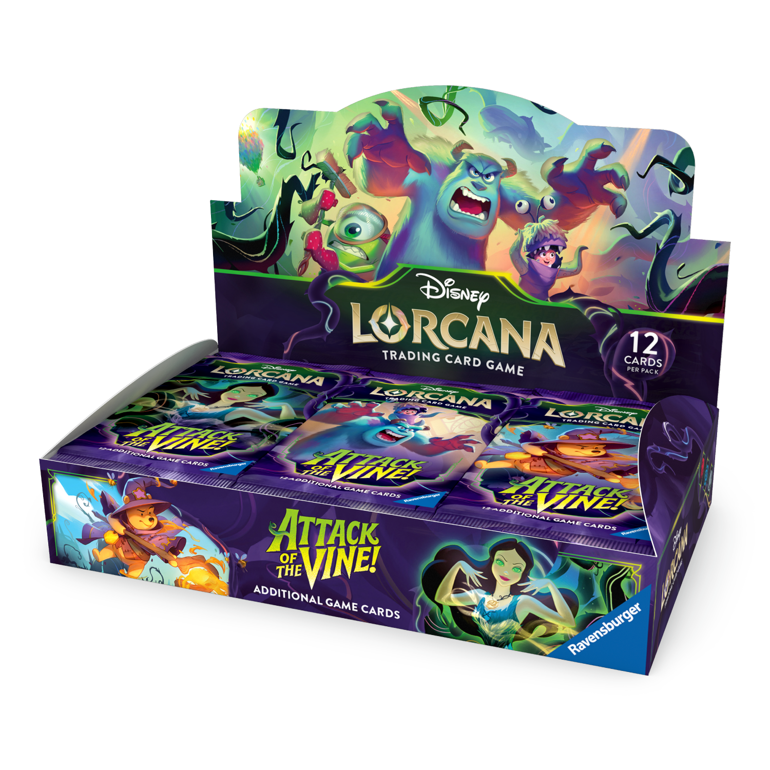 Disney Lorcana Attack of the Vine Booster Box – Psydeck Disney Lorcana Attack of the Vine Booster Box – Psydeck