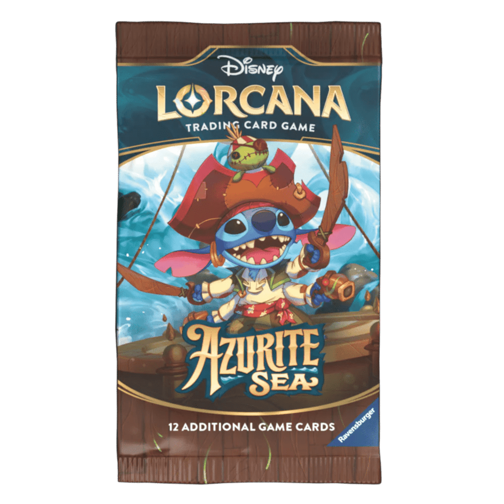 Disney Lorcana Azurite Sea Booster Pack - Psydeck