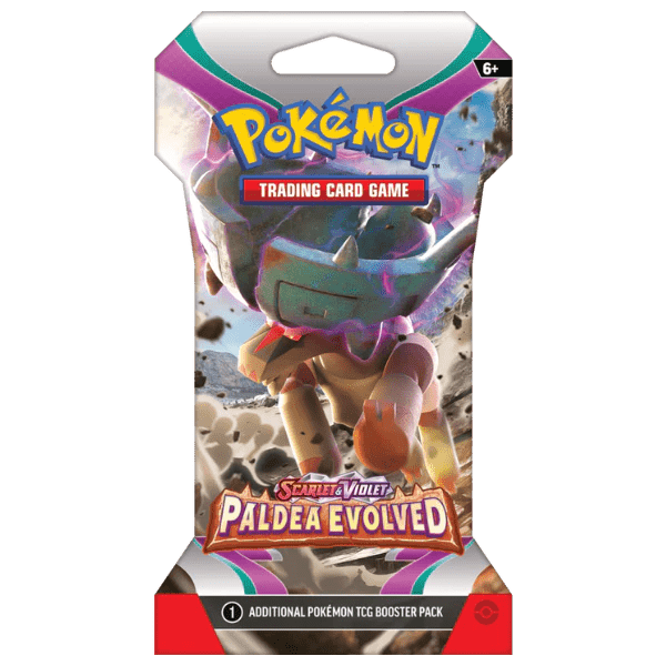 Paldea Evolved Sleeved Booster Pack - Psydeck