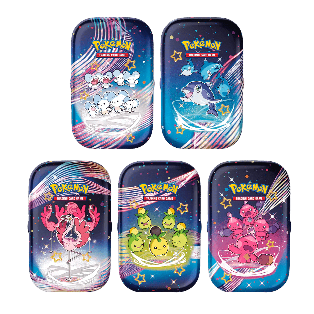 Paldean Fates Scarlet & Violet Mini Tin 5 Unidades Bundle - Psydeck