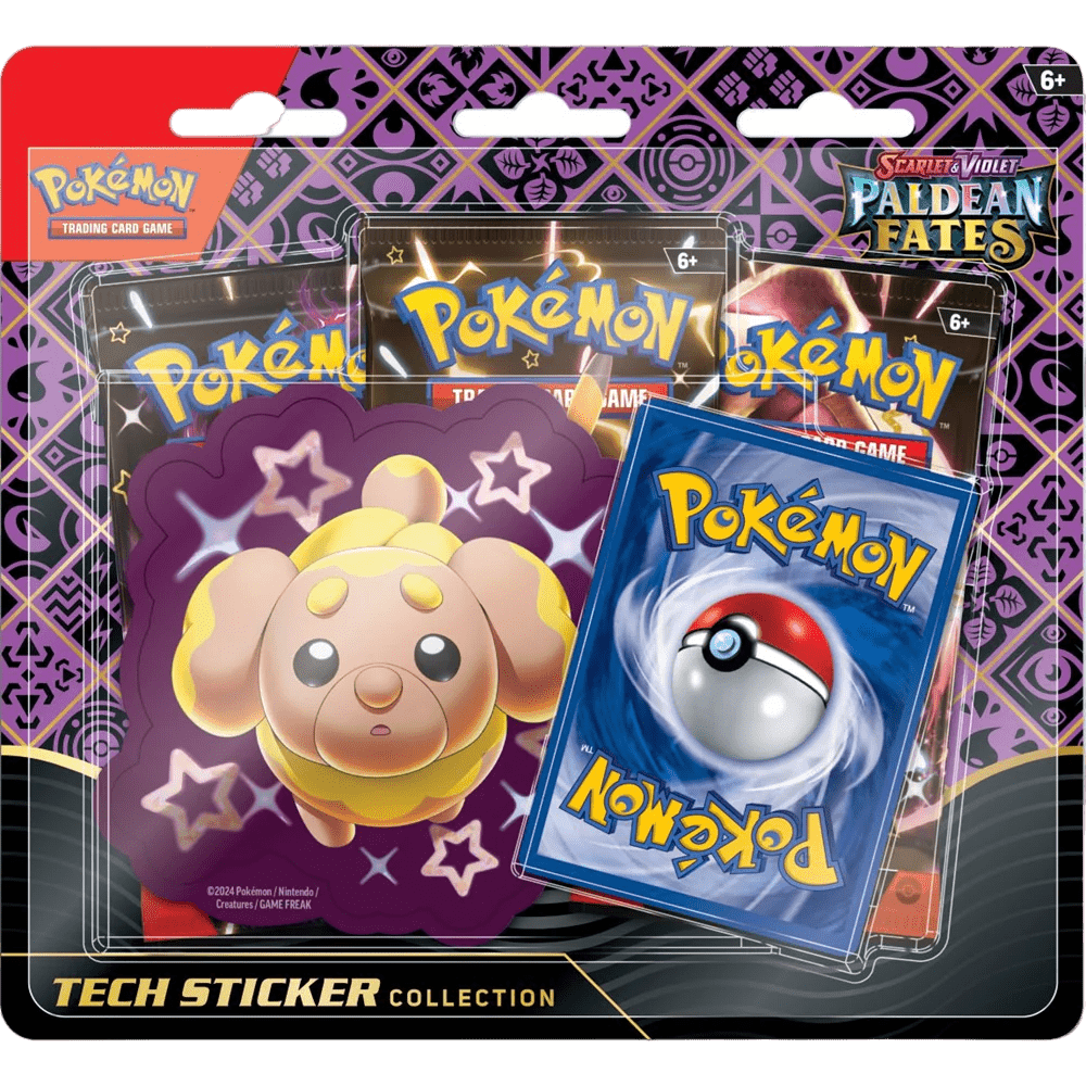Paldean Fates Tech Sticker Collection - Fidough - Psydeck