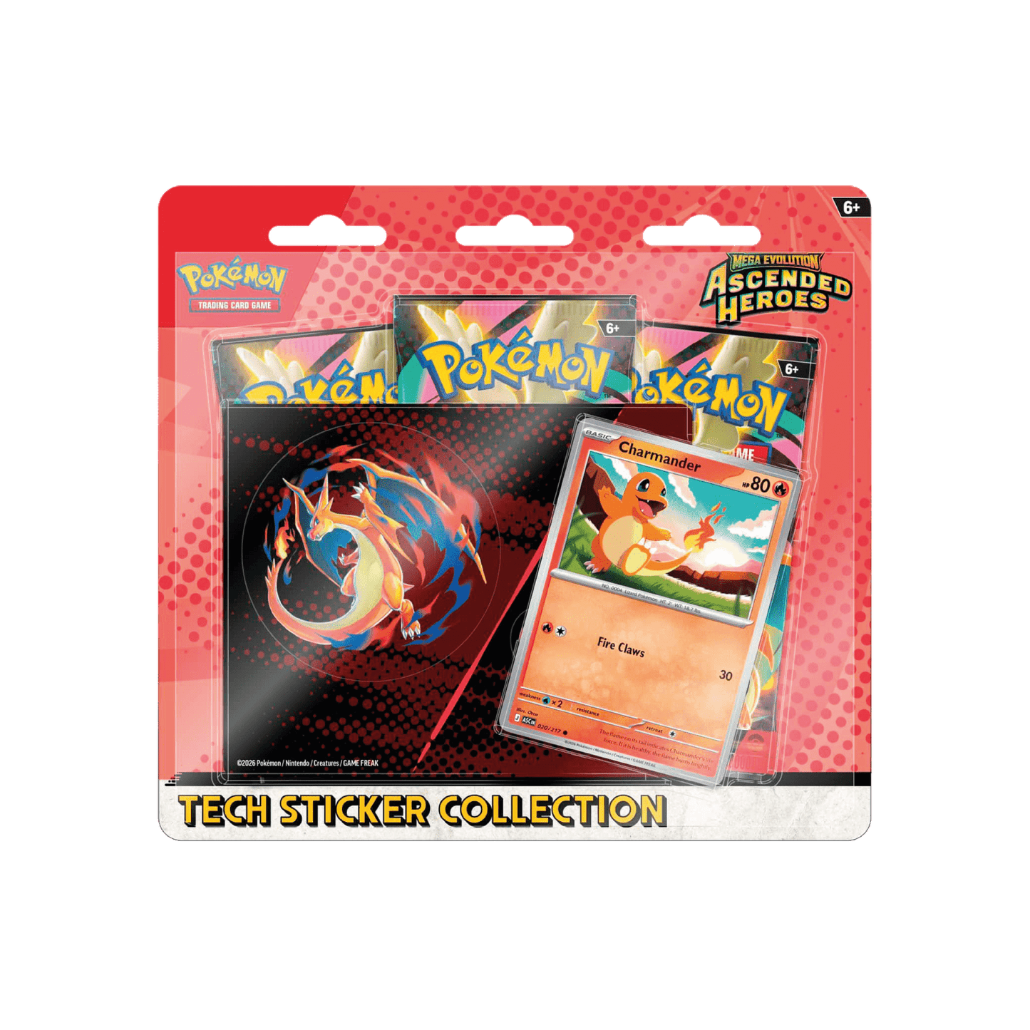 Pokemon ME2.5 - Ascended Heroes Tech Sticker Charmander - Psydeck