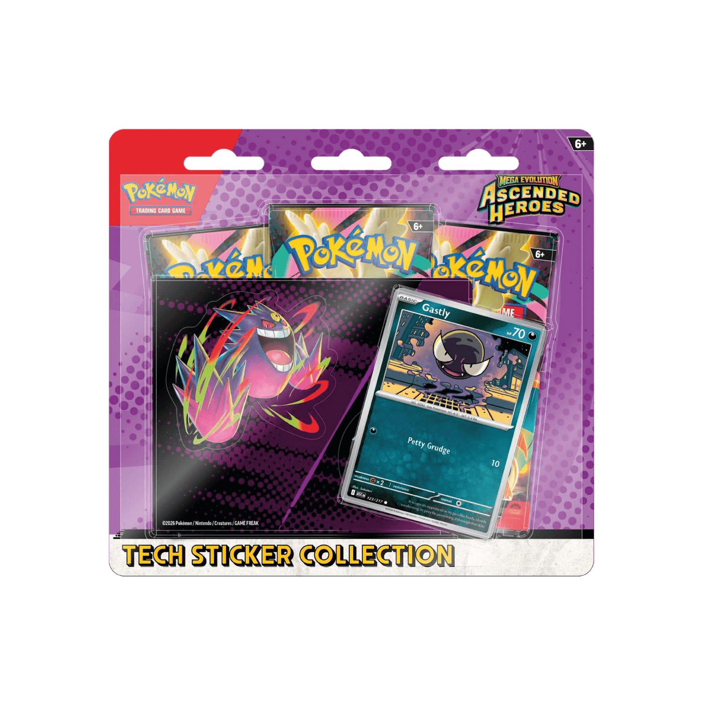 Pokemon ME2.5 - Ascended Heroes Tech Sticker Gastly - Psydeck