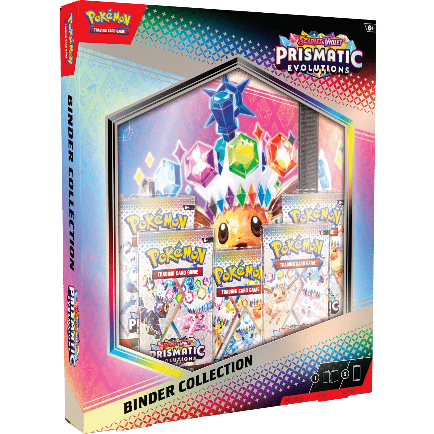 Pokemon Scarlet & Violet - Prismatic Evolutions Binder Collection - Psydeck
