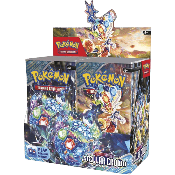 Pokemon Scarlet & Violet - Stellar Crown Booster Box - Psydeck