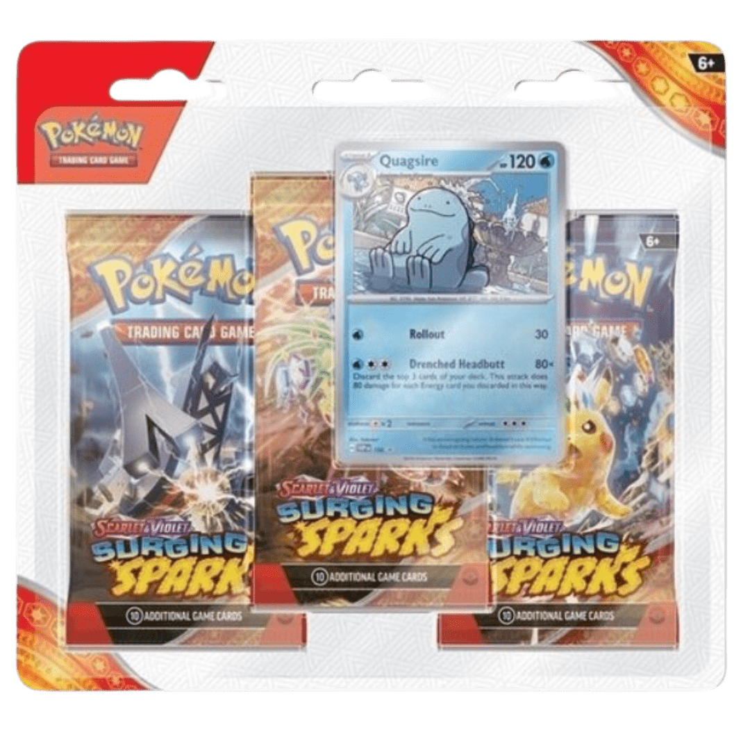 Pokemon Surging Sparks 3 - Pack Blister Quagsire - Psydeck