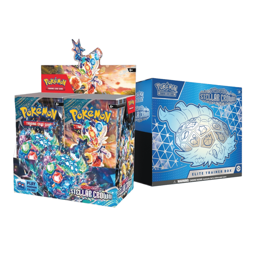 Scarlet & Violet - Stellar Crown Booster Box & ETB Bundle - Psydeck