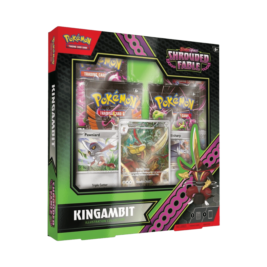 Shrouded Fable Kingambit Illustration Rare Collection - Psydeck