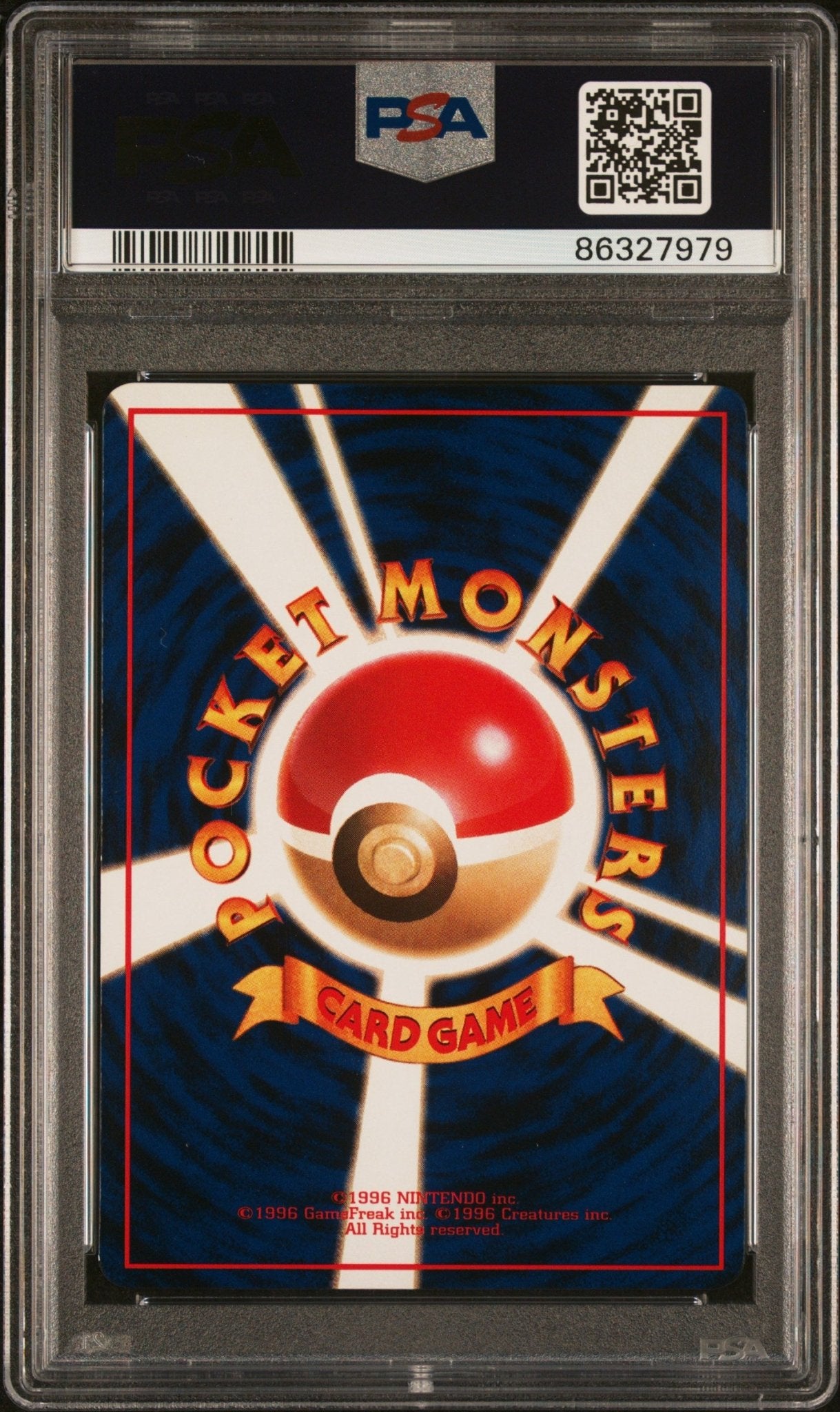 TAUROS 128 PSA 9 POKEMON JAPANESE VENDING - Psydeck