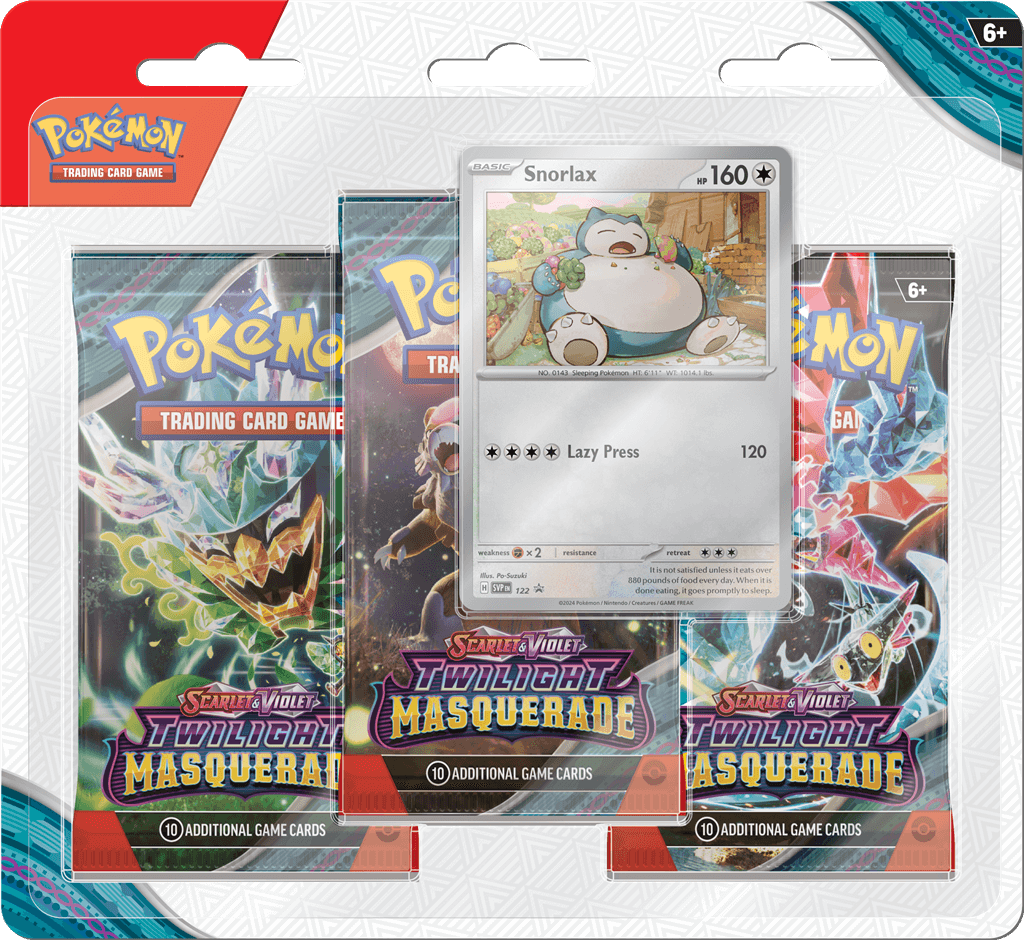Twilight Masquerade 3 - Pack Blister Snorlax - Psydeck