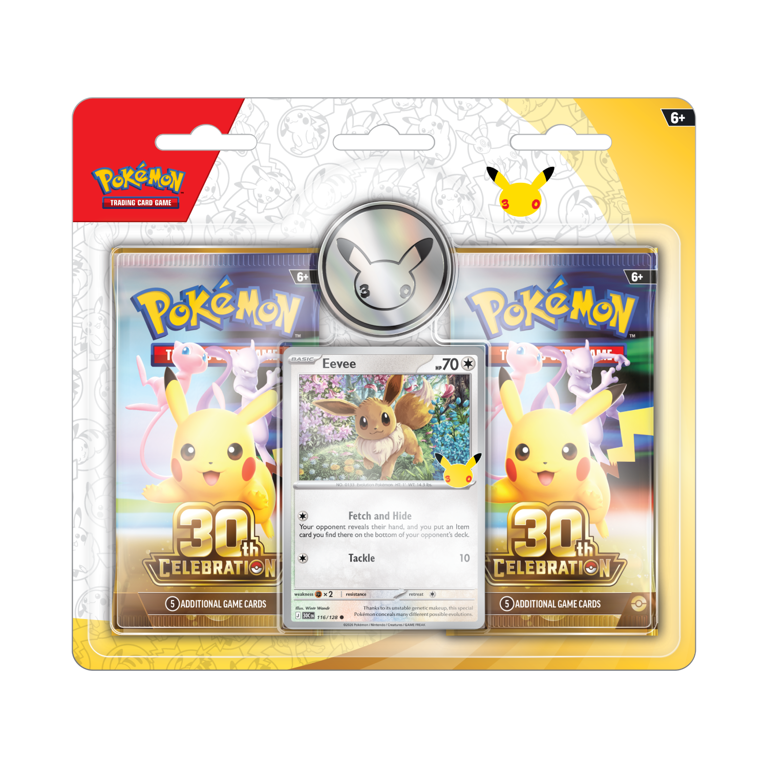 30th Celebration 2-Pack Blister Eevee