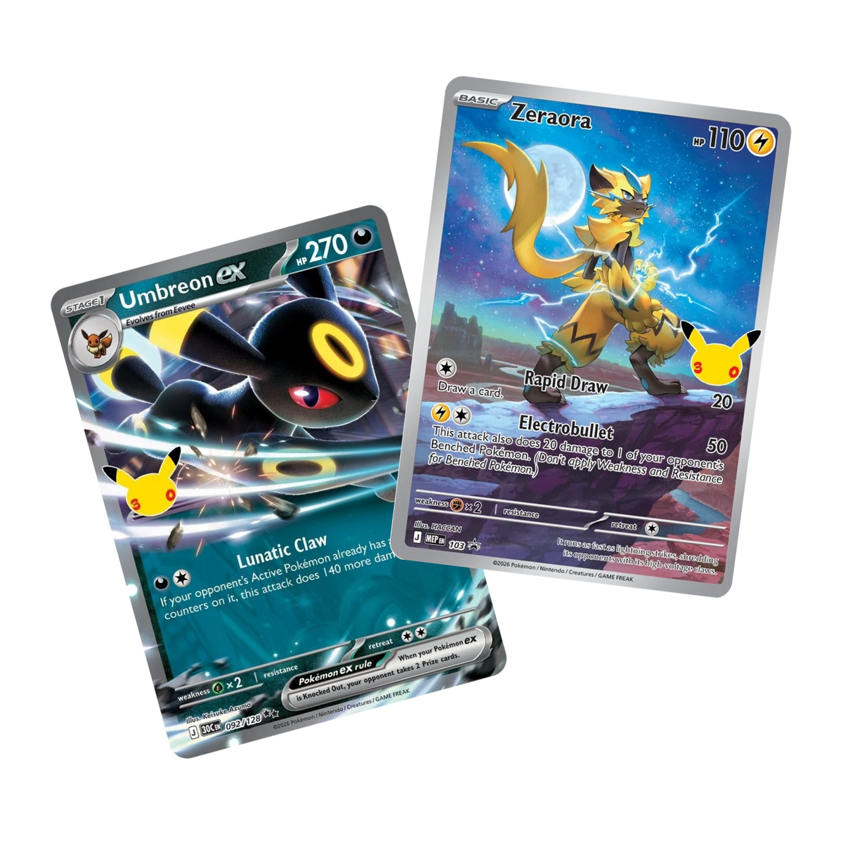 30th Celebration Umbreon ex Battle Deck