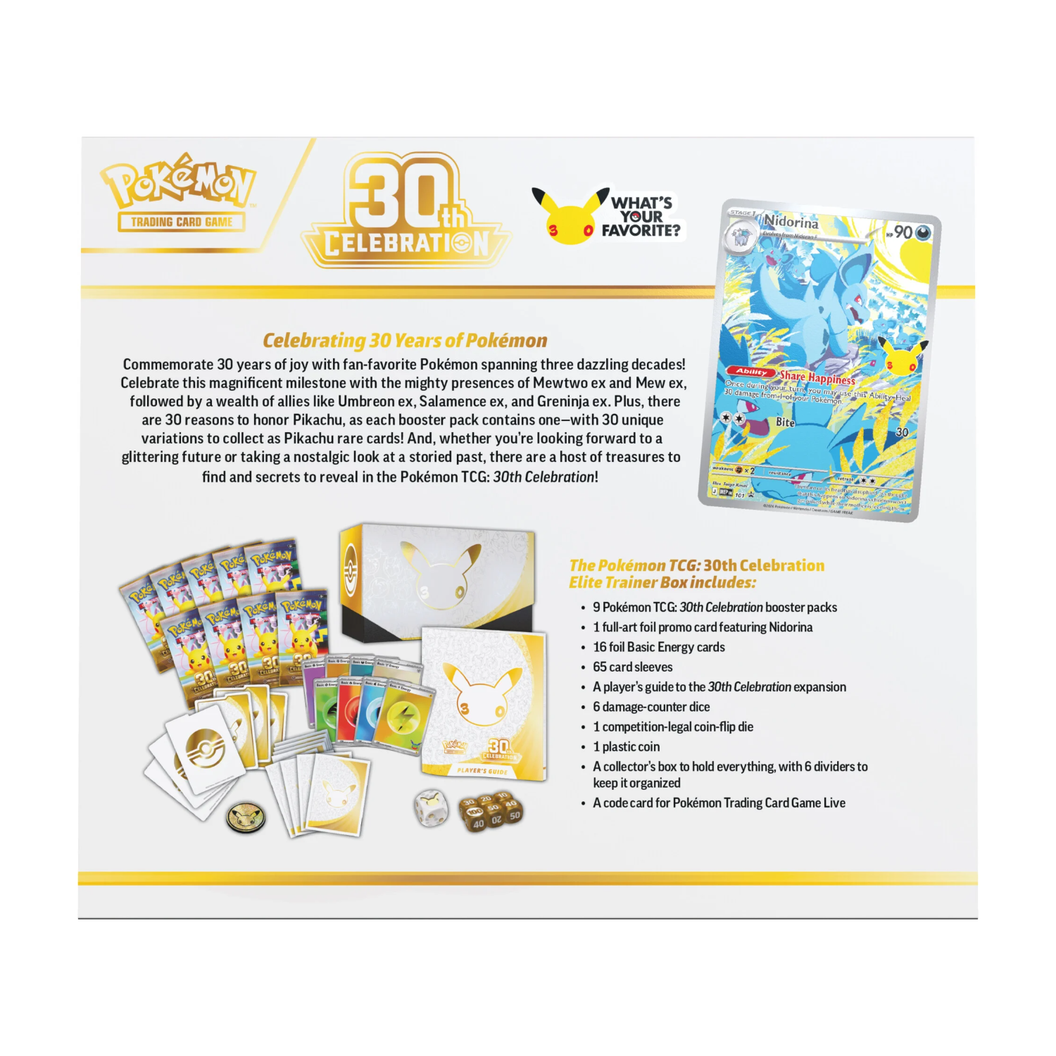30th Celebration Elite Trainer Box