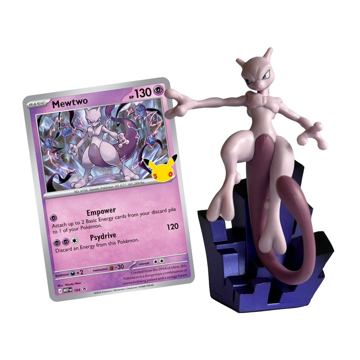 30th Celebration Mewtwo Figure Collection