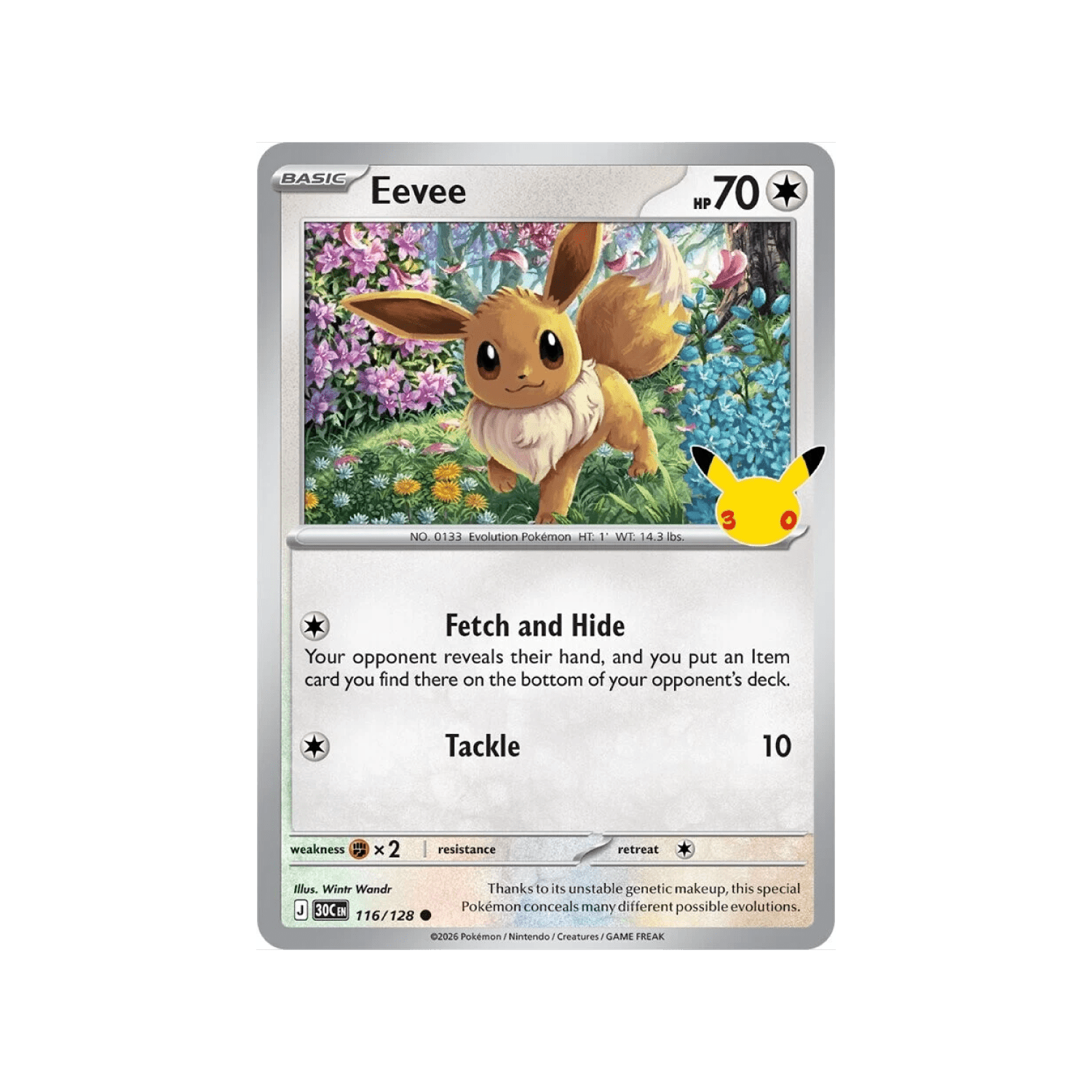 30th Celebration 2-Pack Blister Eevee - Psydeck