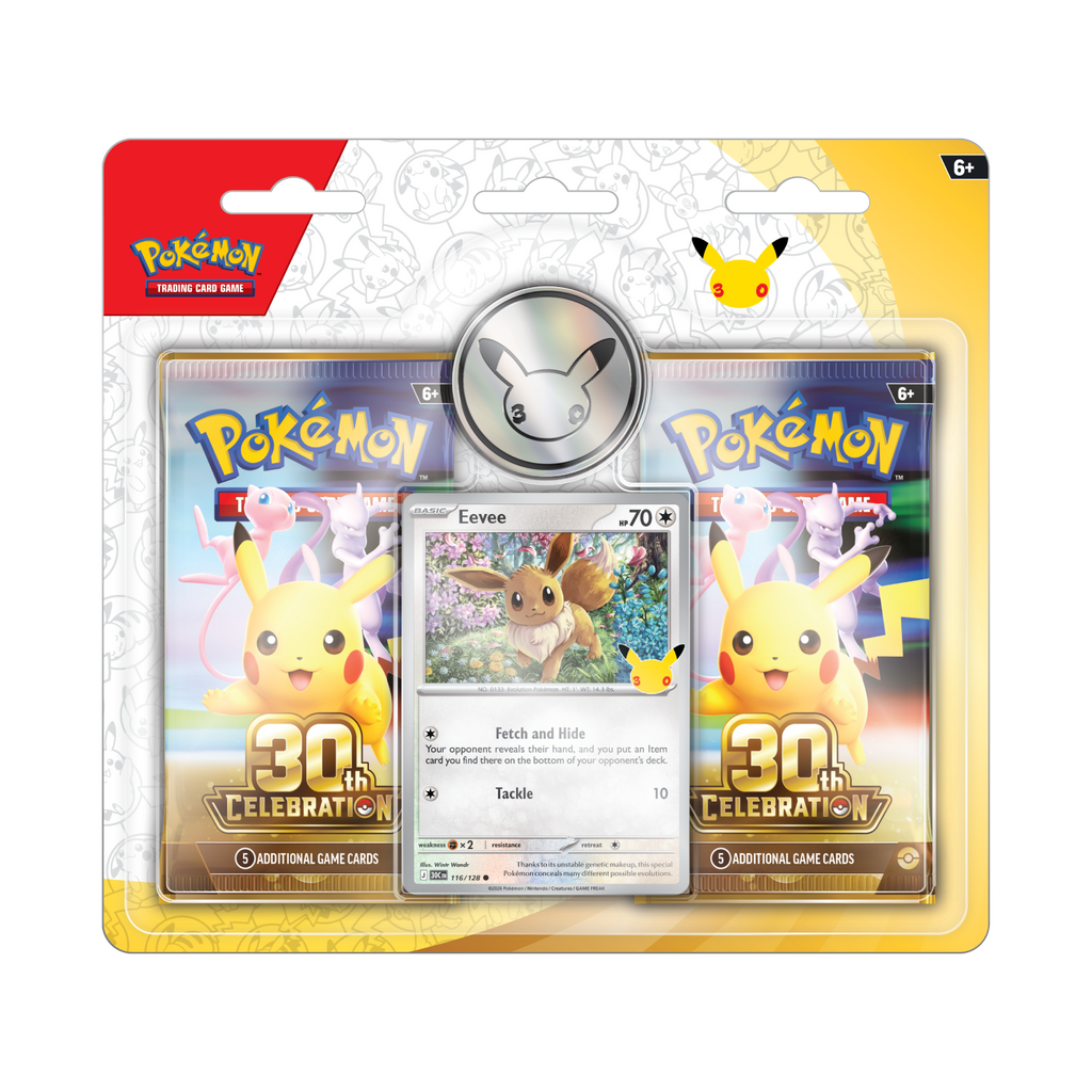 30th Celebration 2-Pack Blister Eevee - Psydeck
