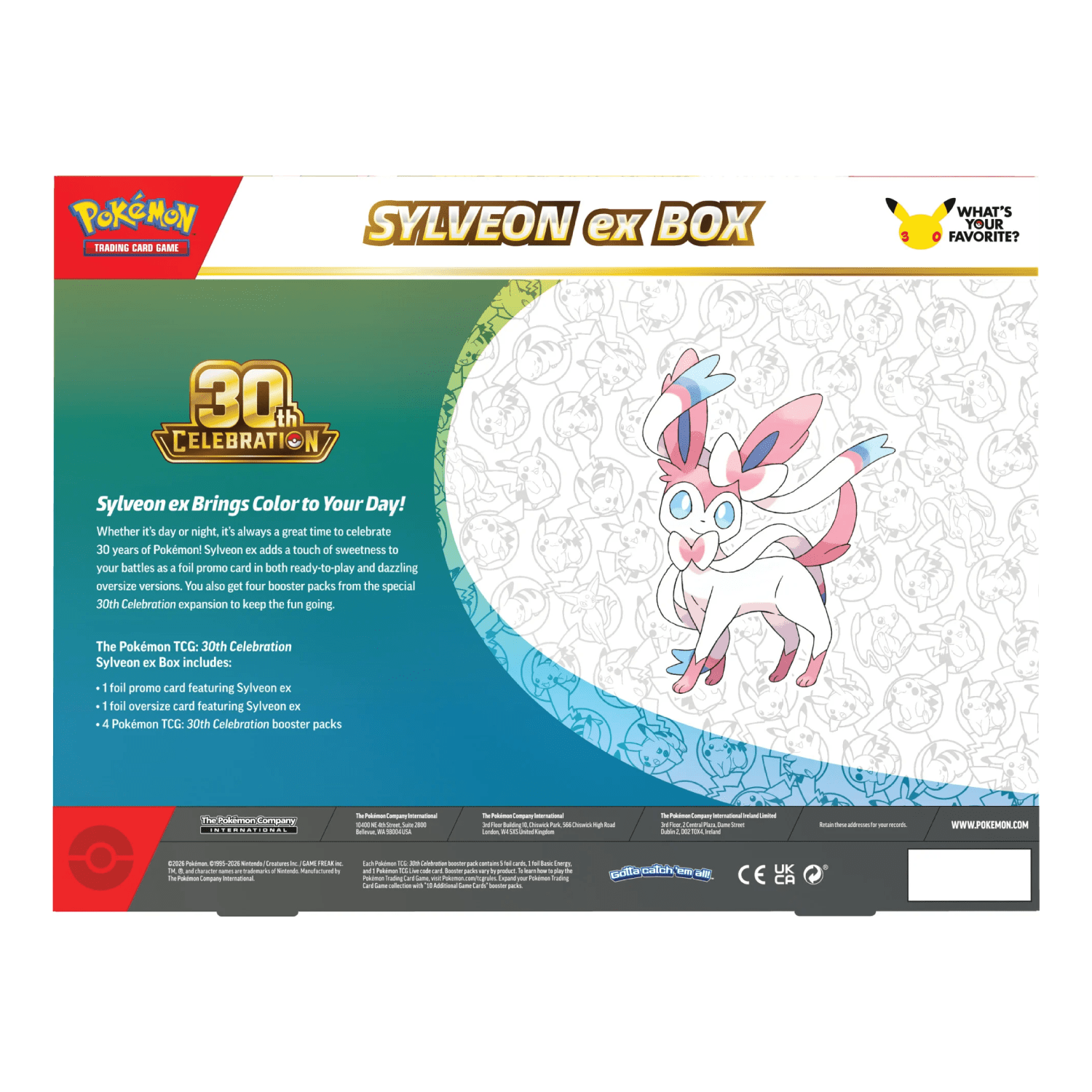 30th Celebration ex Box Sylveon ex - Psydeck
