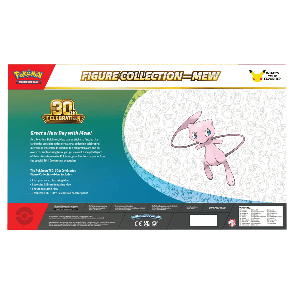30th Celebration Mew Figure Collection - Psydeck