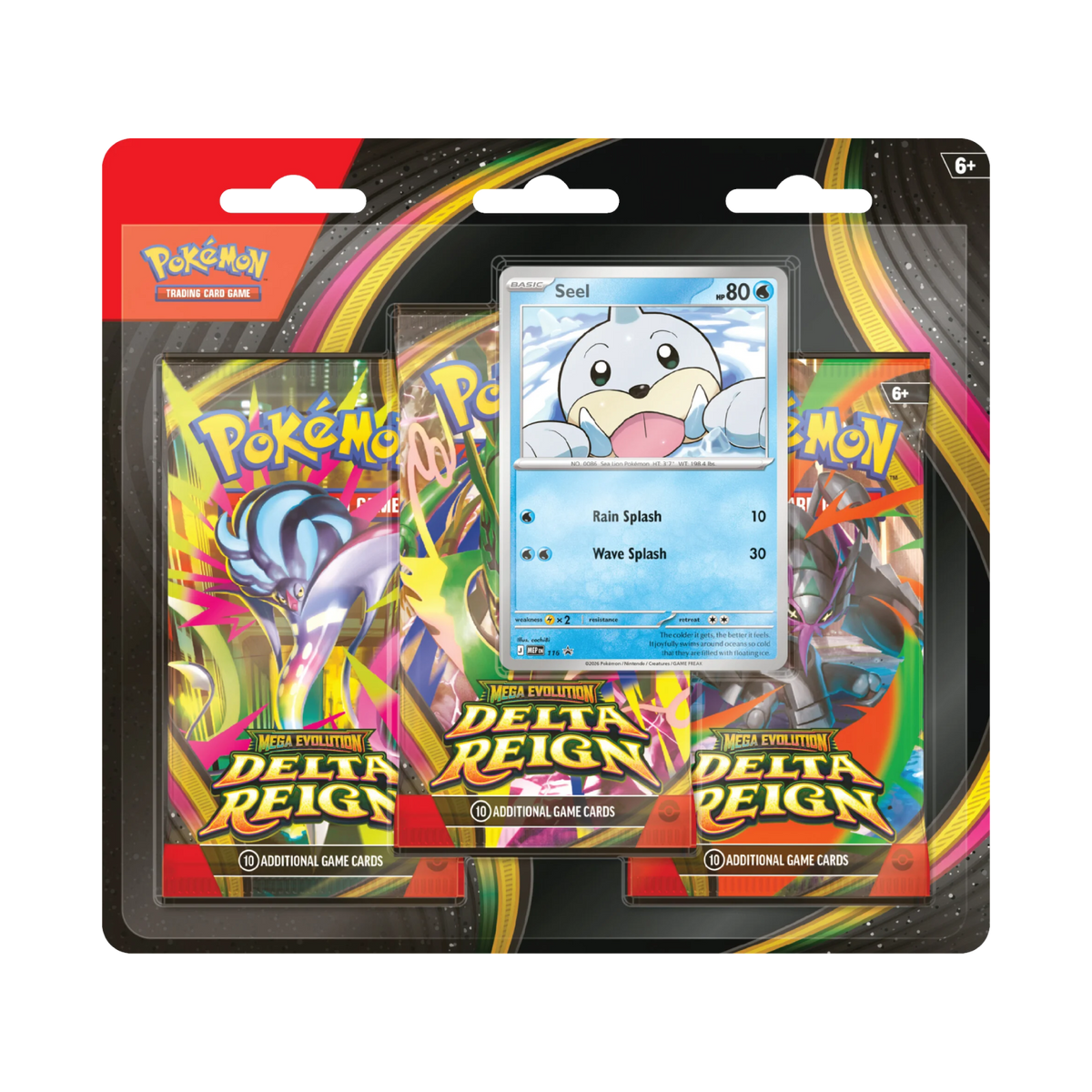 Delta Reign 3 Pack Blister Seel