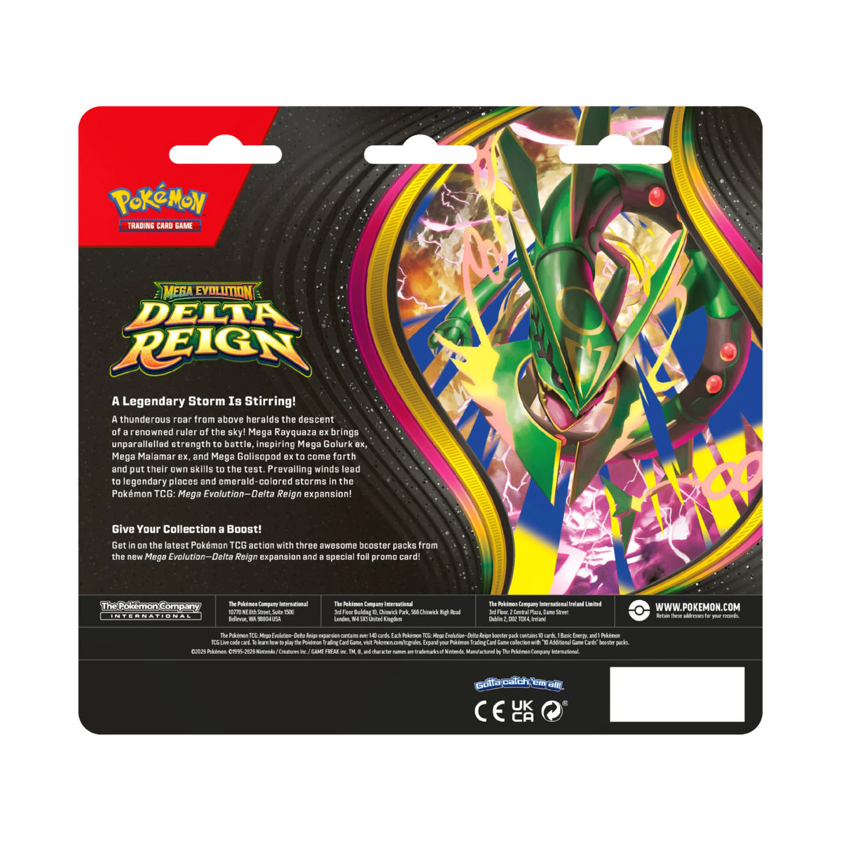 Delta Reign 3 Pack Blister Seel