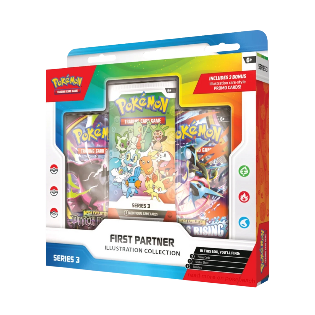 Pokémon First Partner Illustration Collections - Series 3