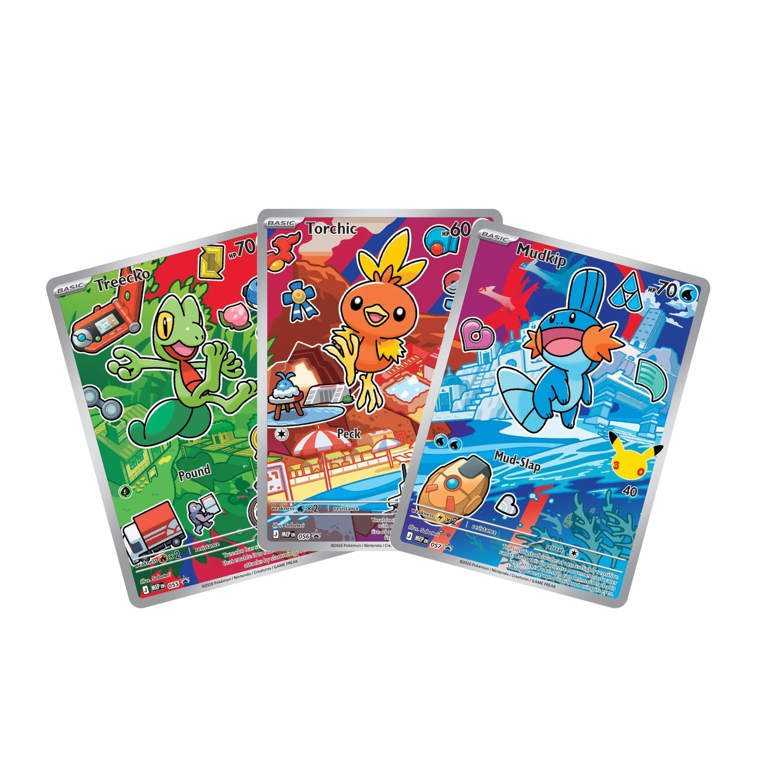 Pokémon First Partner Illustration Collections - Series 3