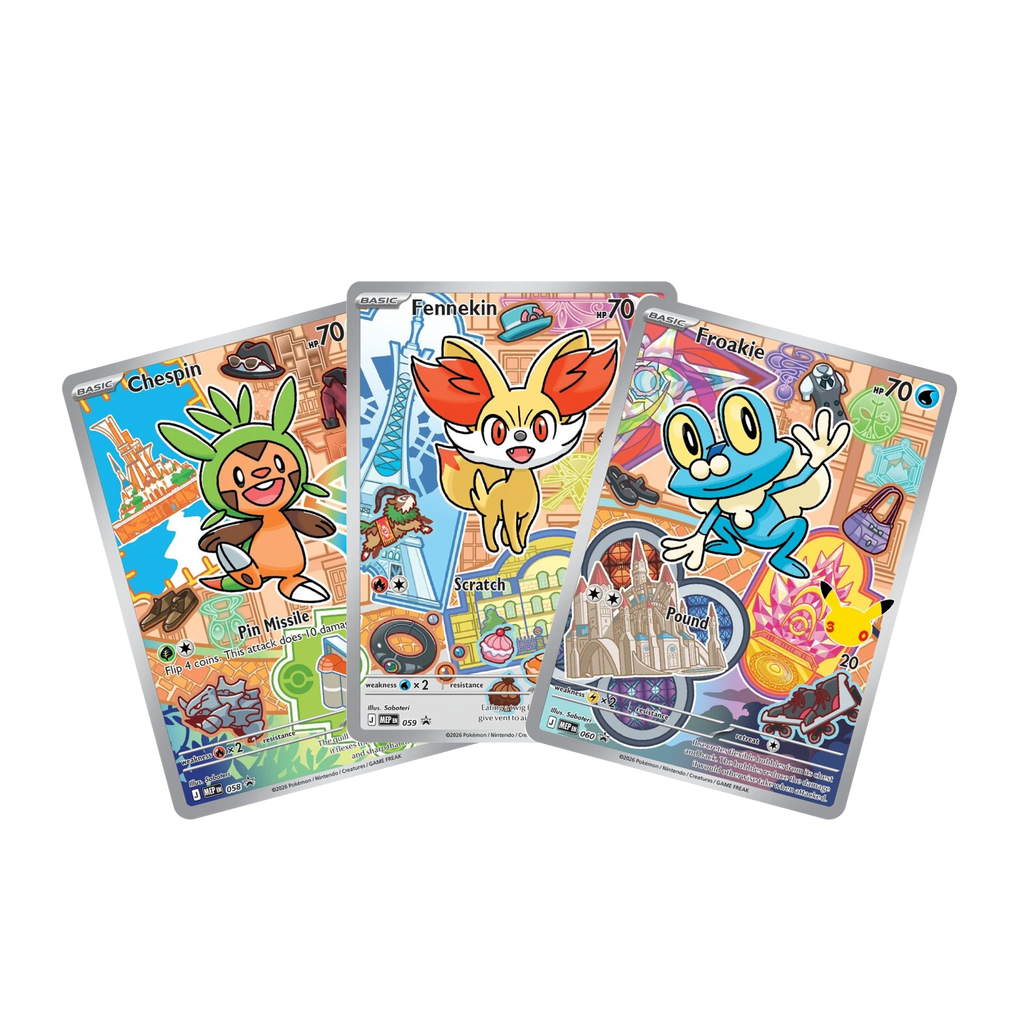 Pokémon First Partner Illustration Collections - Series 3