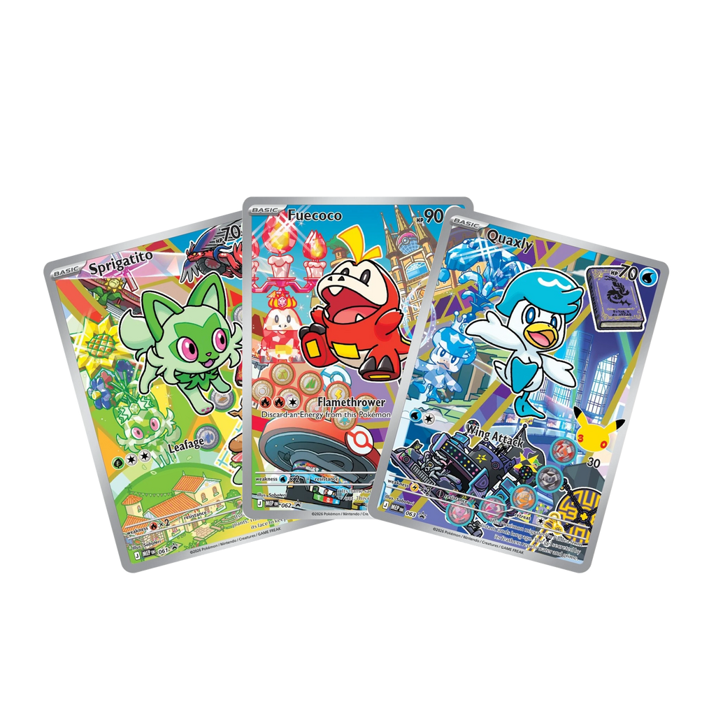 Pokémon First Partner Illustration Collections - Series 3