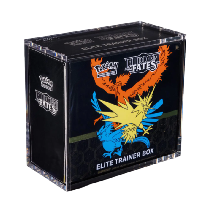 Acrylic Box Pokemon Elite Trainer Box (ETB)