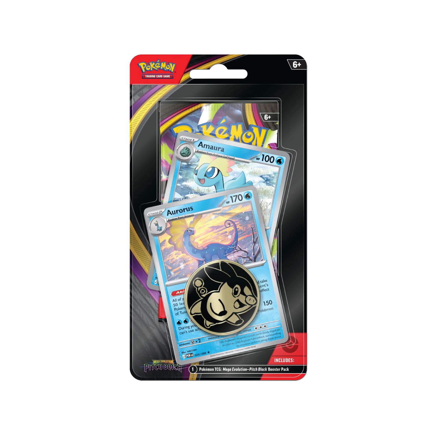 Pitch Black Checklane Blister Aurorus