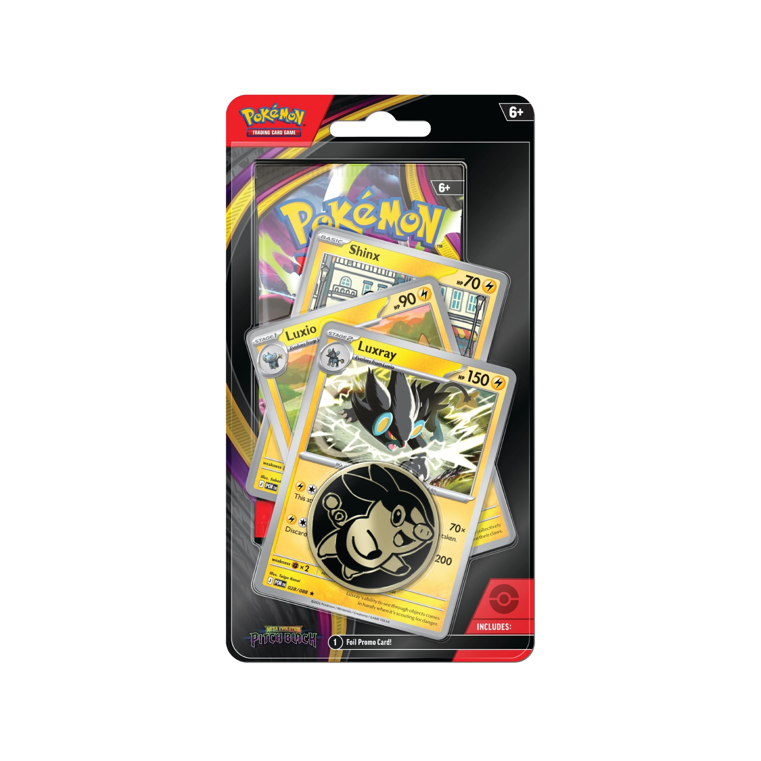 Pitch Black Premium Checklane Blister Luxray