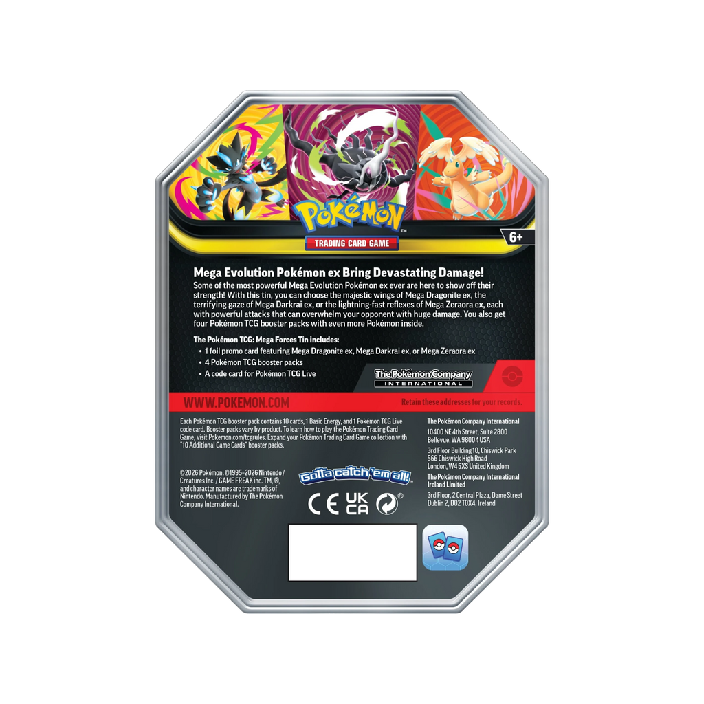 Mega Dragonite ex Tin - Mega Forces Tins