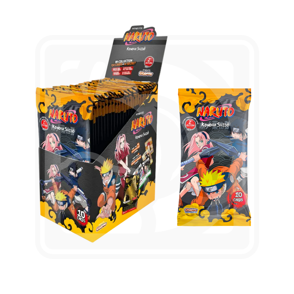 Naruto Mythos TCG - Konoha Shidō Booster Box (2nd Edition)