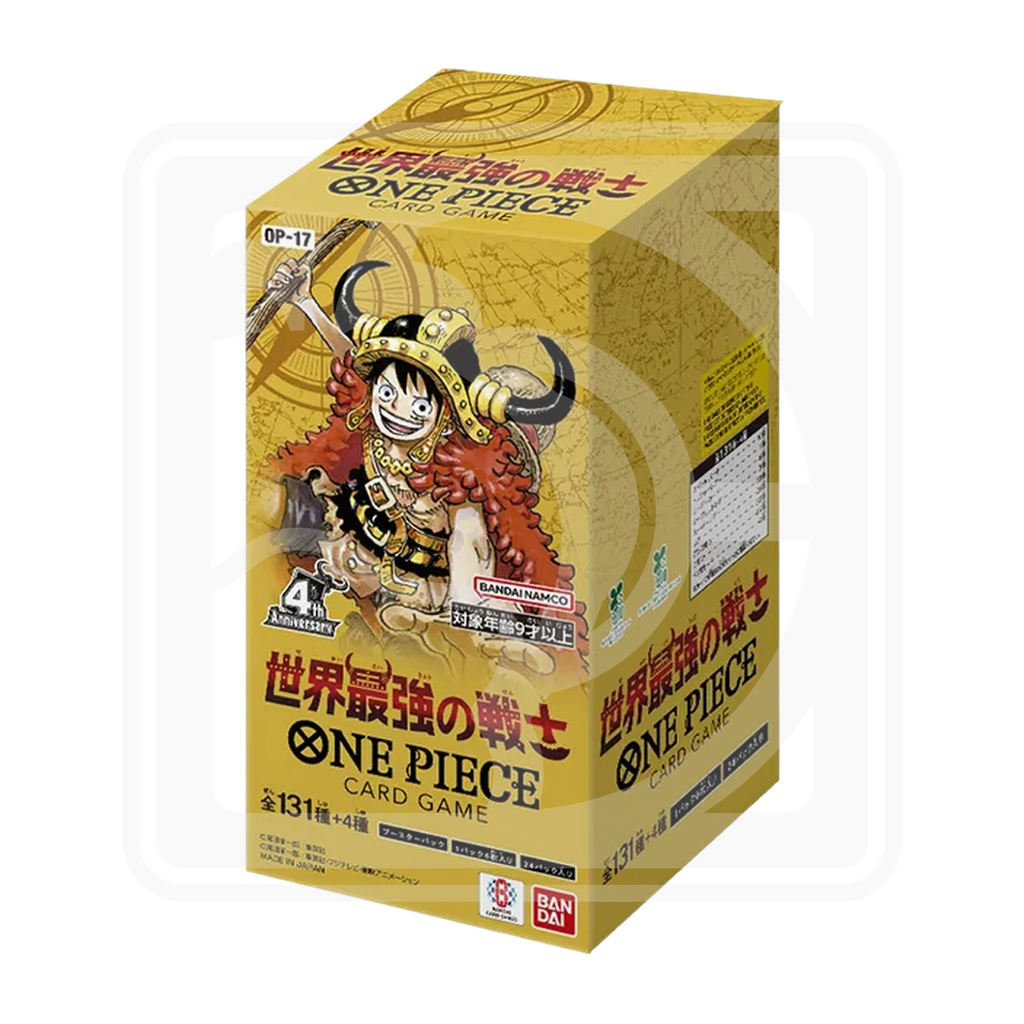 OP-17 The World’s Strongest Warriors Booster Box JP