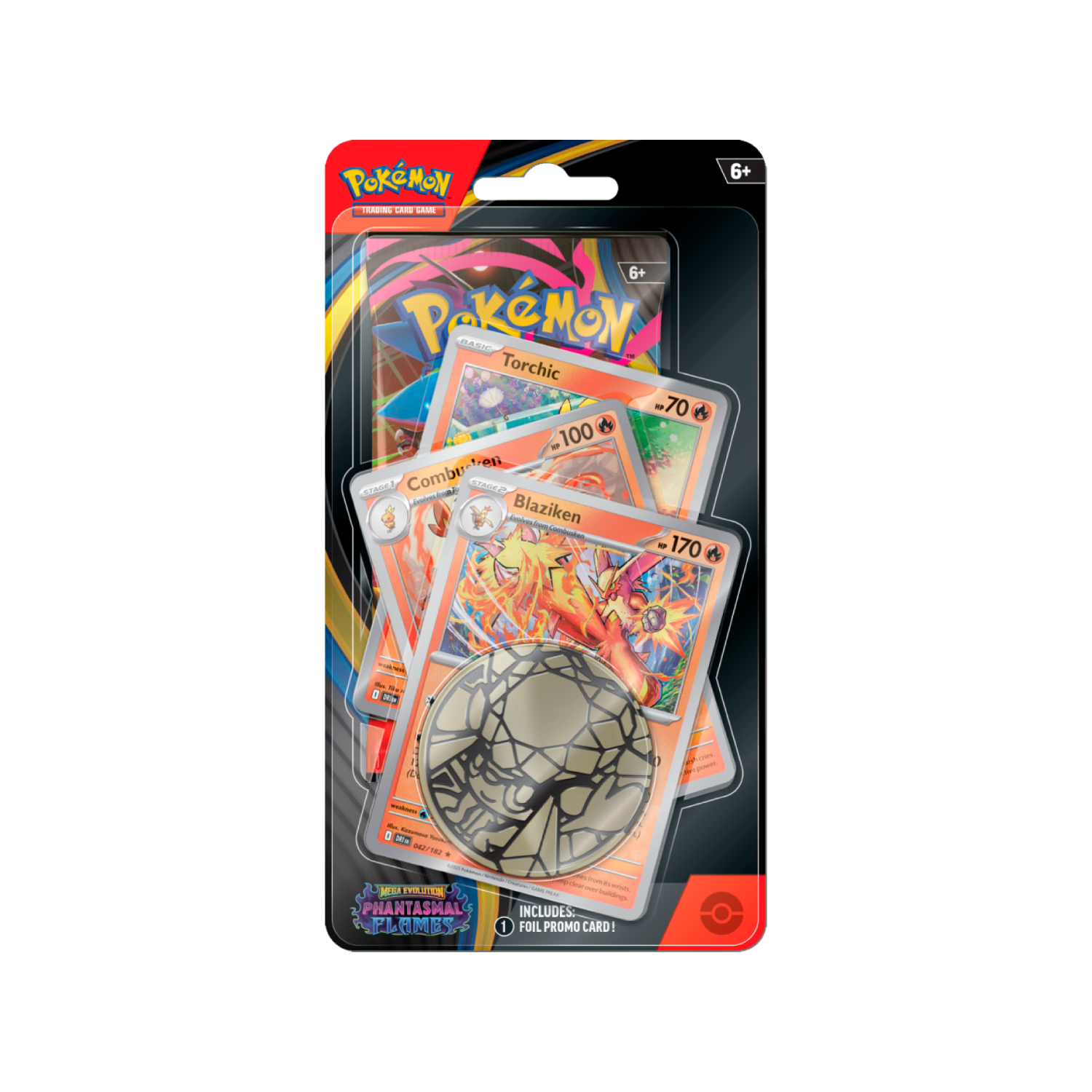 Phantasmal Flames Premium Checklane Blister Blaziken