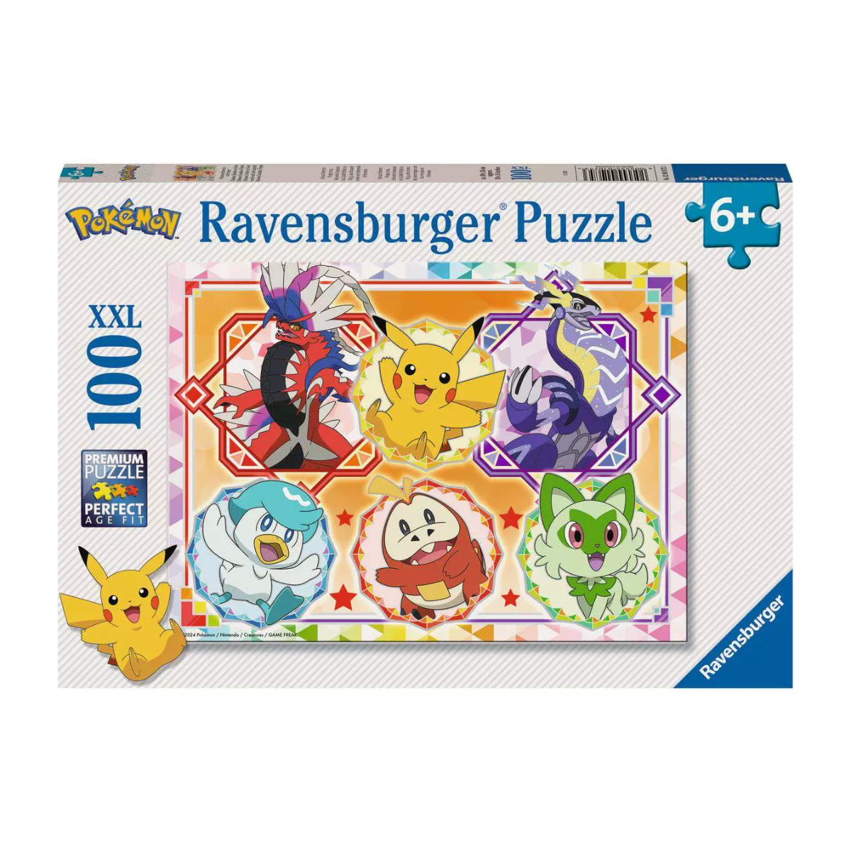 Puzzle Pokémon Scarlet & Violet Legends! 100 Peças XXL Ravensburger
