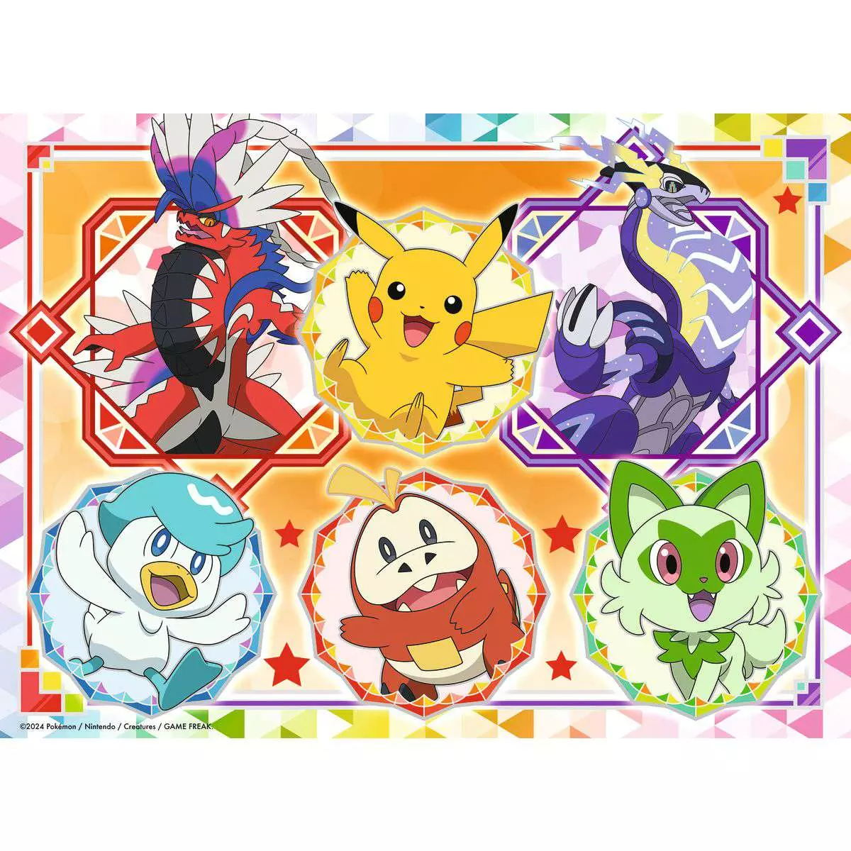 Puzzle Pokémon Scarlet & Violet Legends! 100 Peças XXL Ravensburger - imagem 2