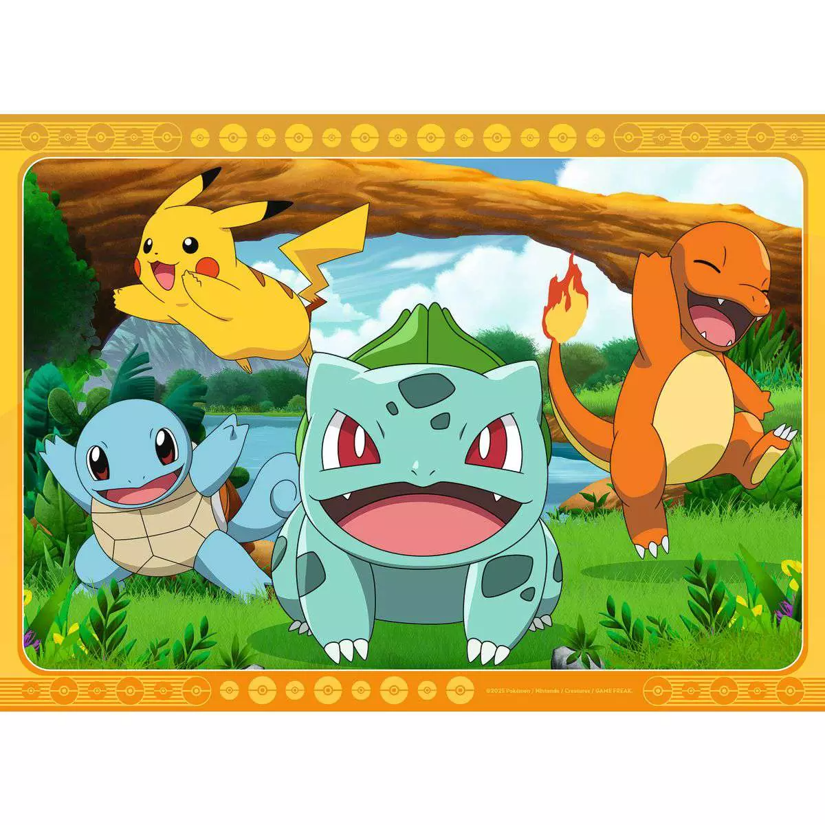 Puzzle Pokémon 4x100 Peças Ravensburger - imagem 3