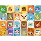 Puzzle Pokémon Faces 100 Peças XXL Ravensburger - imagem 2