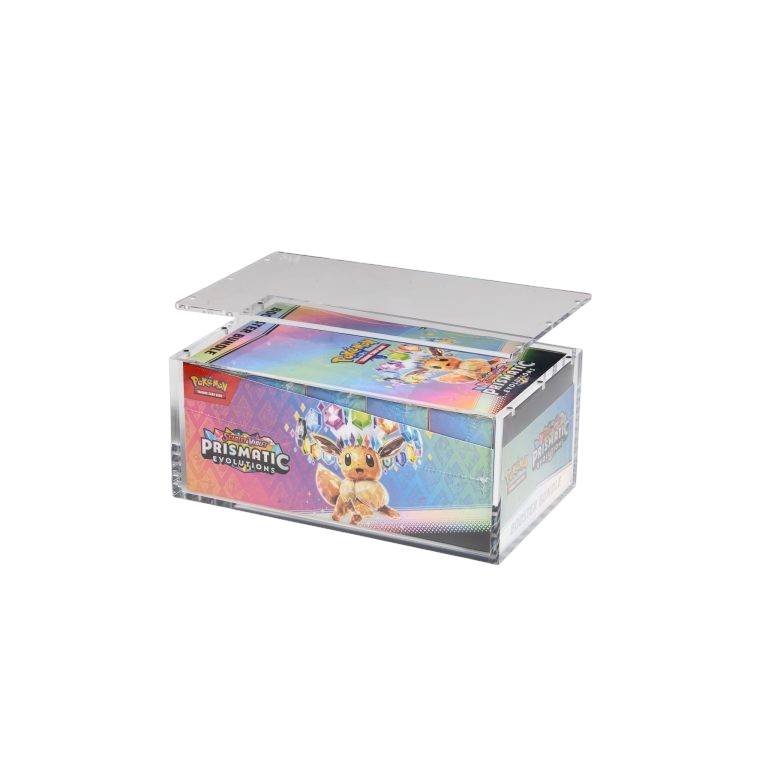Acrylic Box Pokemon Booster Bundle Display - Psydeck