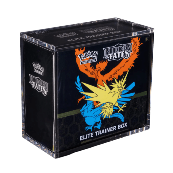 Acrylic Box Pokemon Elite Trainer Box (ETB) - Psydeck