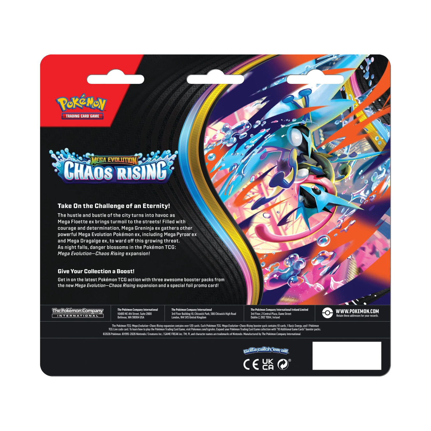 Chaos Rising 3 Pack Blister Charmeleon - Psydeck