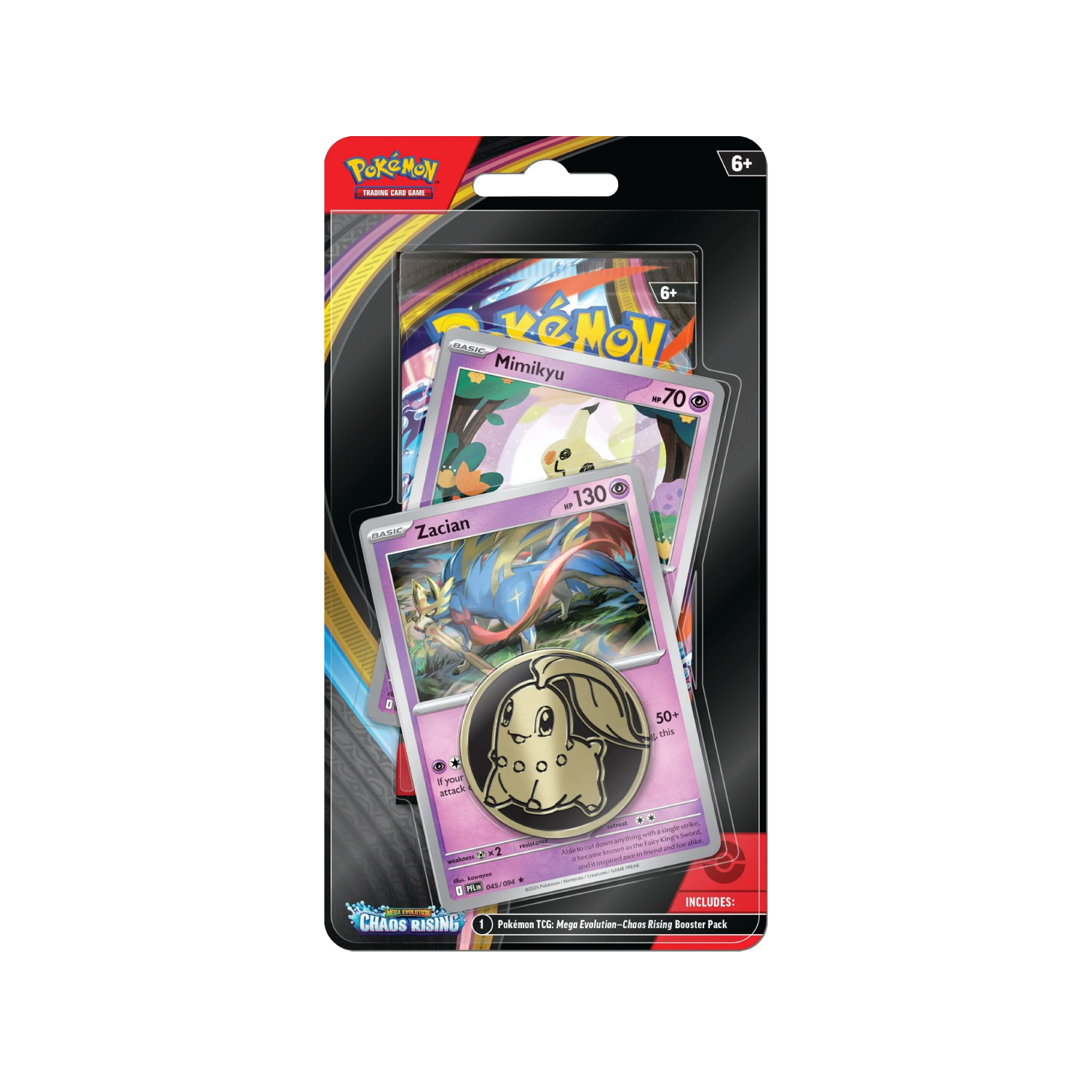 Chaos Rising Checklane Blister Mimikyu & Zacian - Psydeck