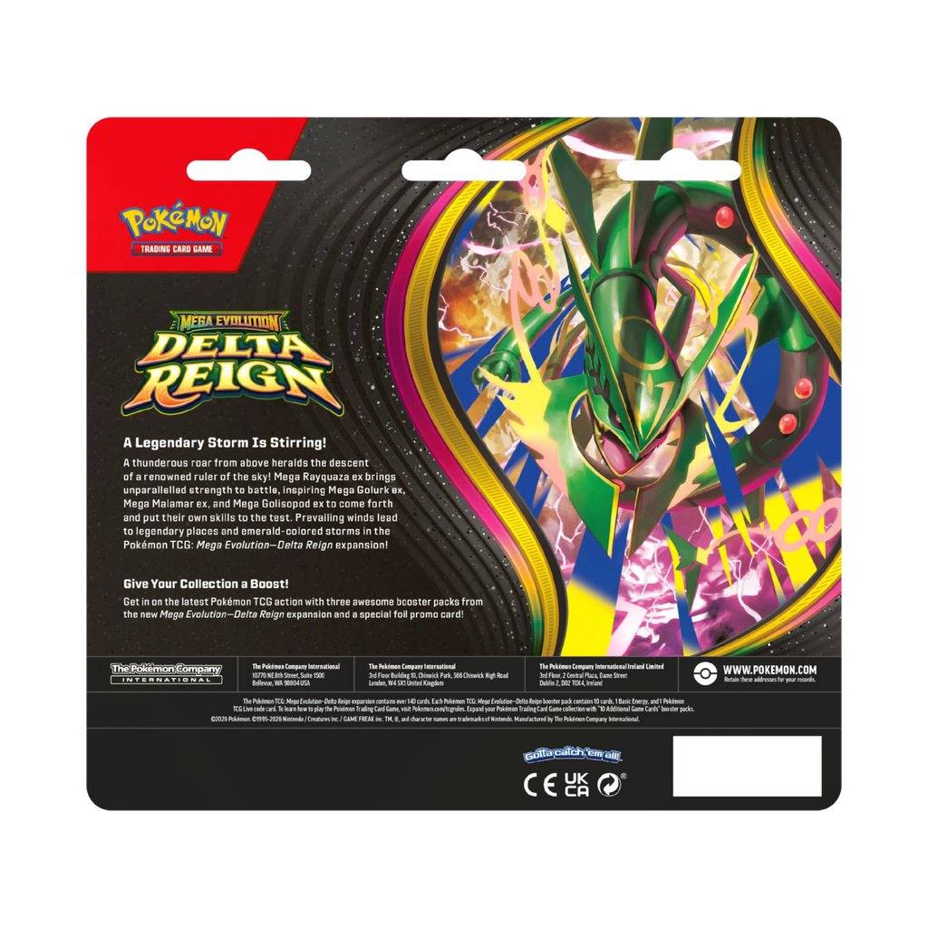 Delta Reign 3 Pack Blister Seel - Psydeck
