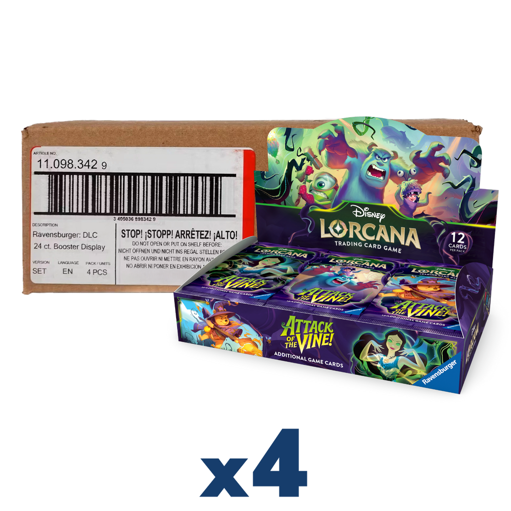 Disney Lorcana Attack of the Vine Booster Box Case - Psydeck