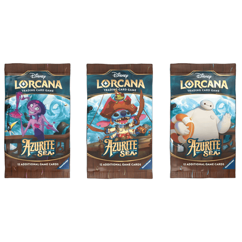 Disney Lorcana Azurite Sea Booster Pack - Psydeck