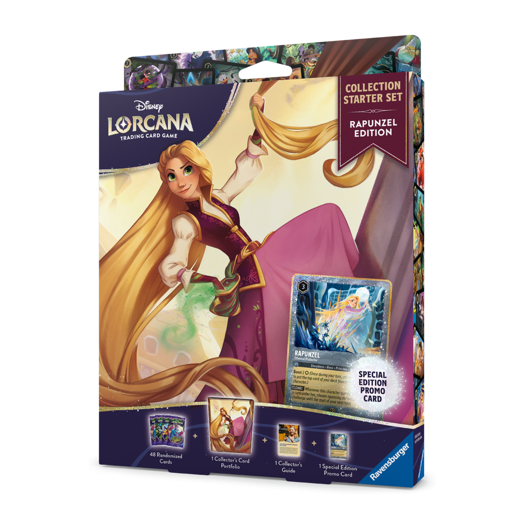 Disney Lorcana Collection Starter Set Edição Rapunzel - Attack of the Vine - Psydeck