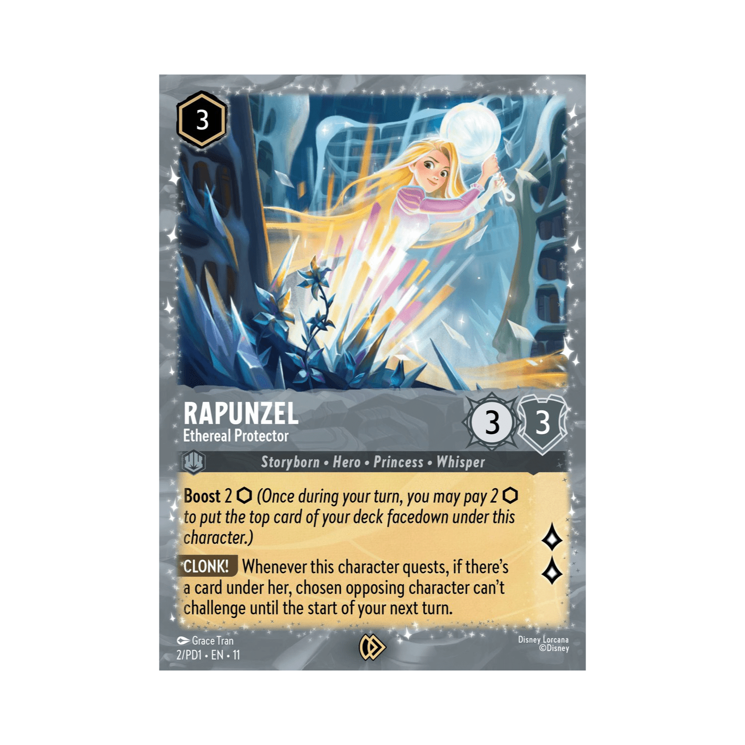 Disney Lorcana Collection Starter Set Edição Rapunzel - Attack of the Vine - Psydeck