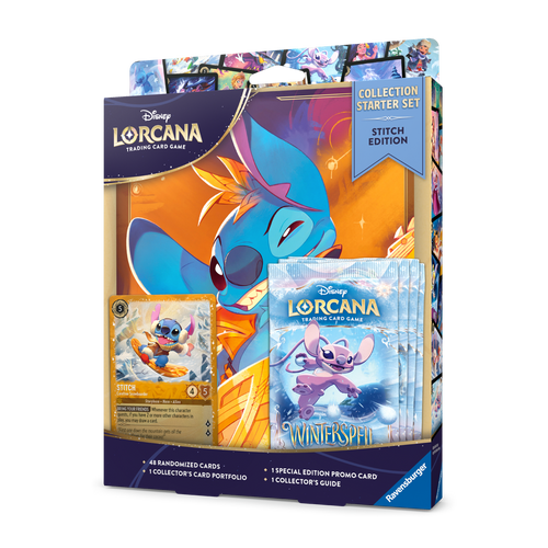 Disney Lorcana Collection Starter Set Edição Stich - Winterspell - Psydeck
